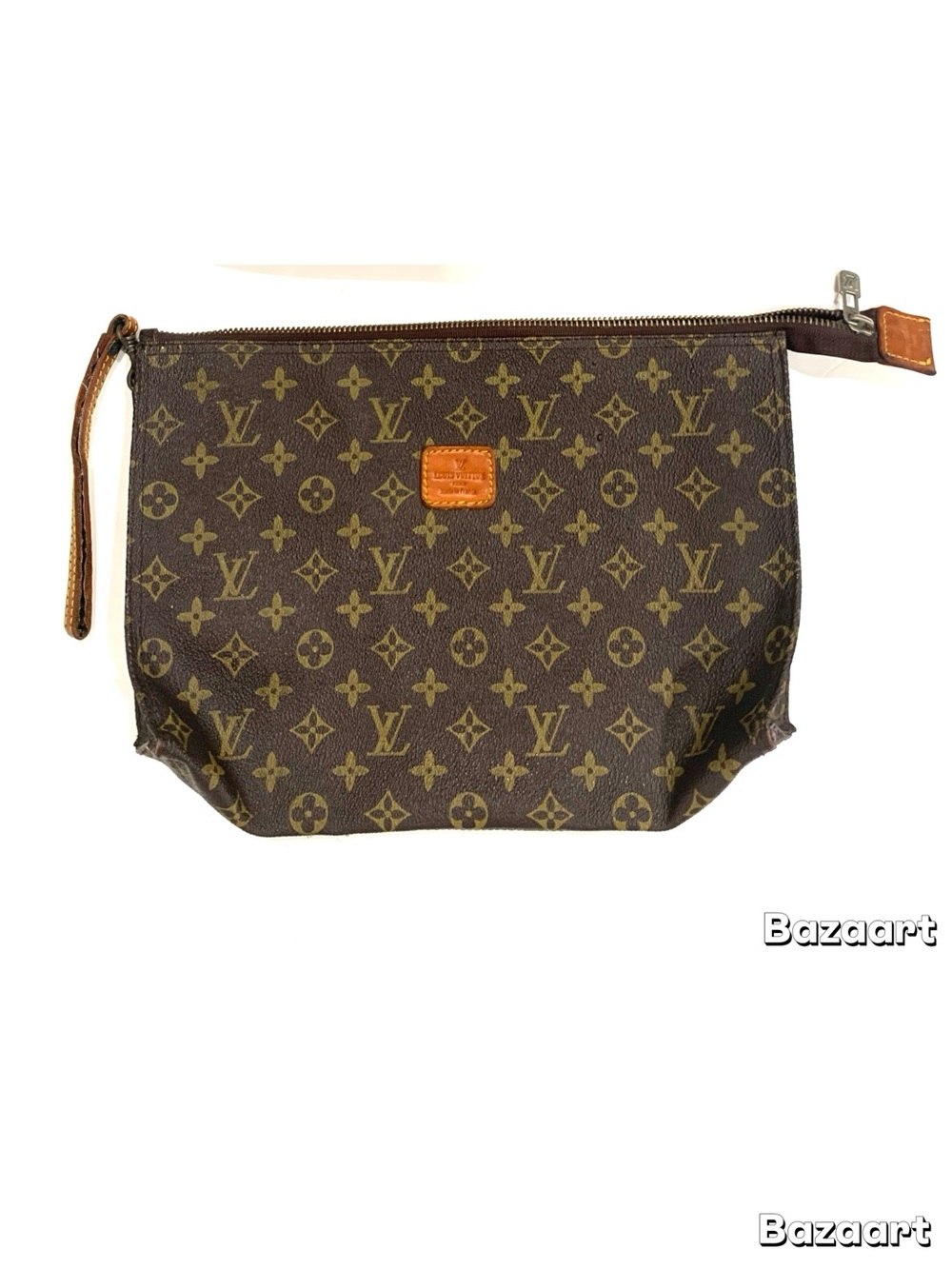 Louis Vuitton Monogram Canvas Toiletry Pouch - Brown and Tan